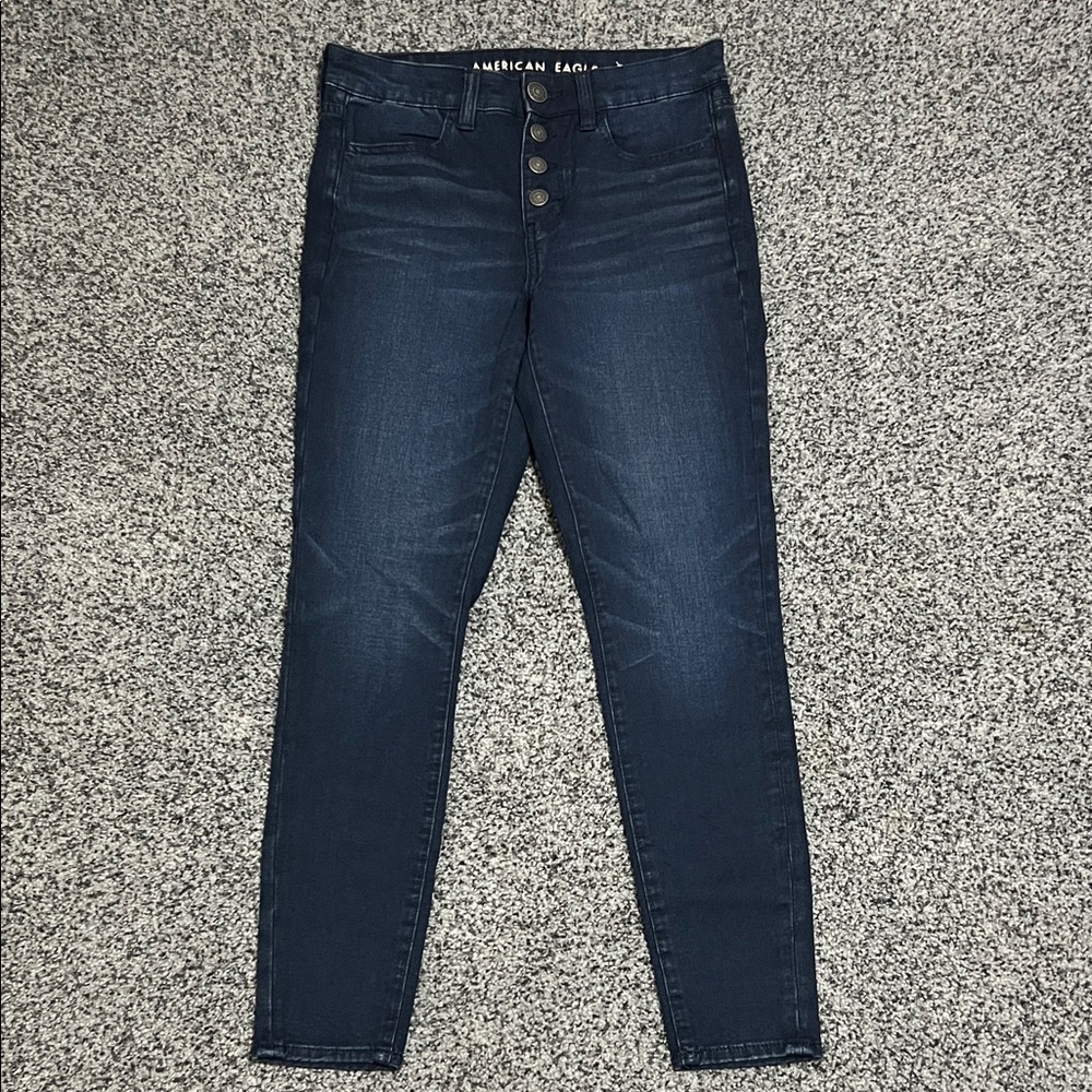 American Eagle Hi-Rise Jegging Next Level Stretch Size 6 Short EUC